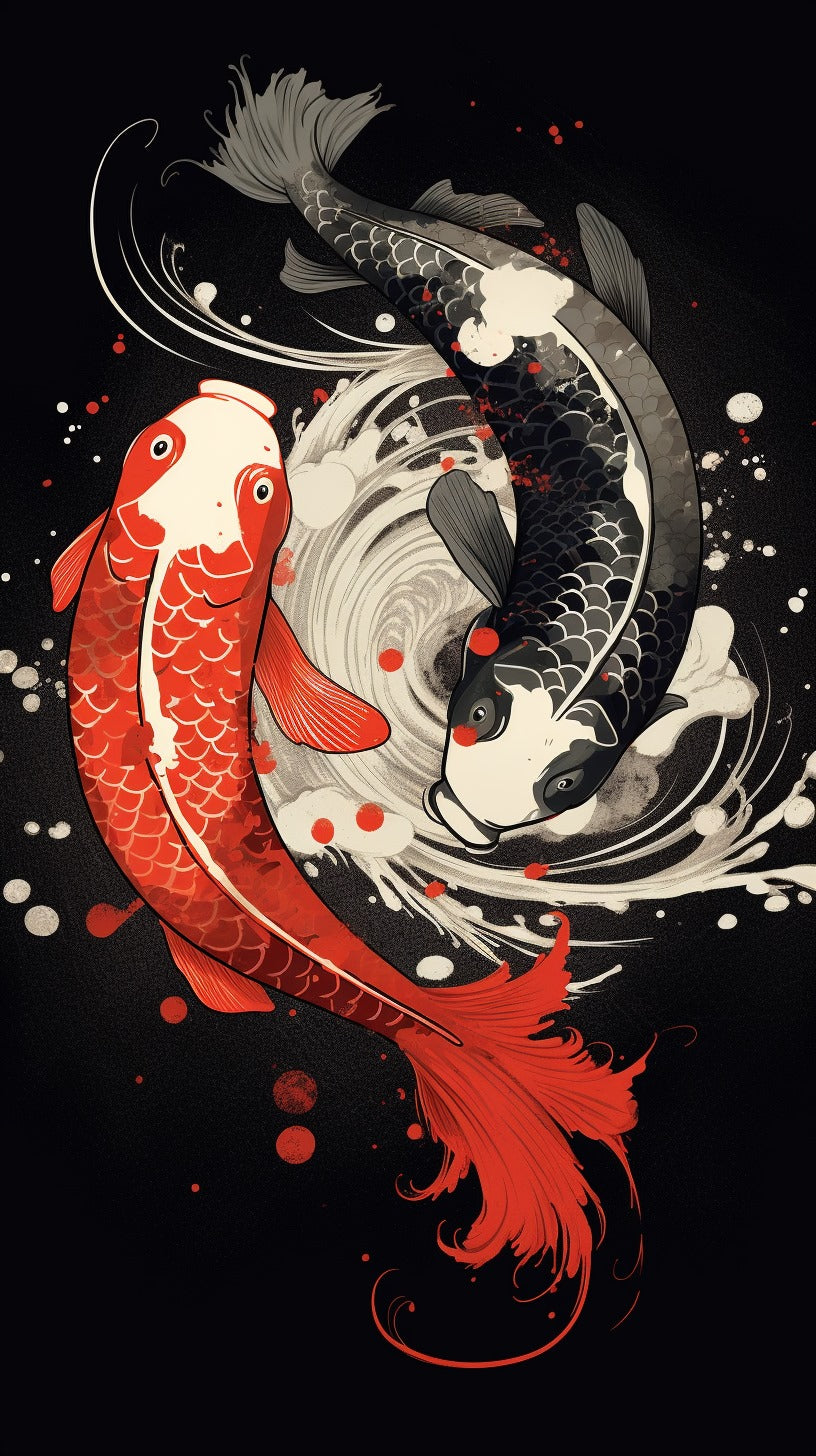 Zen Koi fish